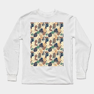 Animalier weird brown beige Long Sleeve T-Shirt